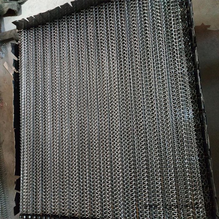 **输送机用链条式网带不锈钢金属网带  耐高温不锈钢网带图3