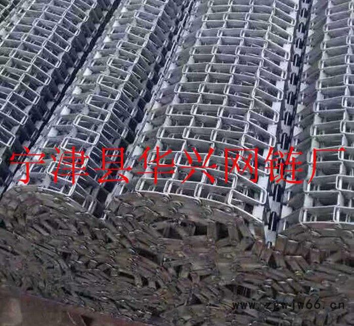 山东宁津华兴网链金属网带 长城网带 马蹄链 保证材质图2