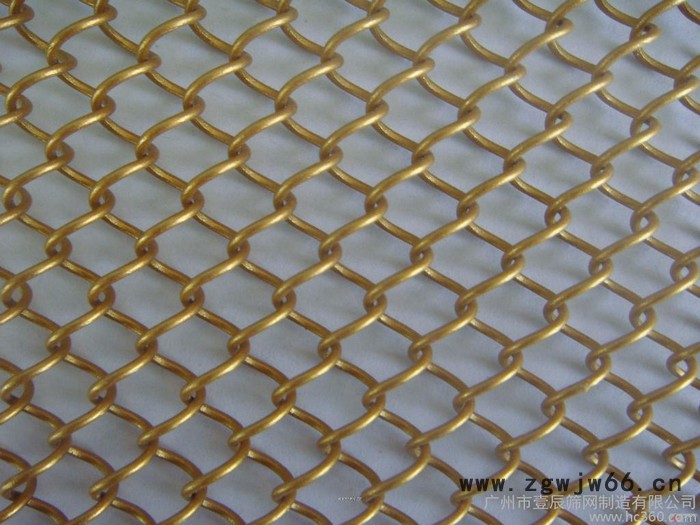 铝丝网，金属网帘，装饰网帘图3