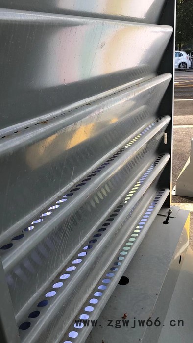 华双 防风冲孔围挡 道路冲孔围栏 白色冲孔市政隔离 道路抑尘施工围挡 消音冲孔金属网 冲孔板护栏 钢结构装饰围栏图5