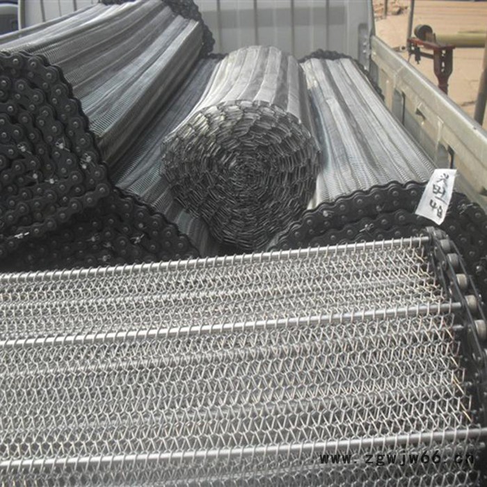 安平螺旋金属网带厂家 金属输送网带 提升机网带 螺旋环保网带 拉力强图2