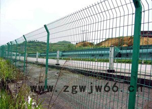 安平县德明金属网业有限公司专业生产双边丝隔离栅、护栏网、小区围网图3