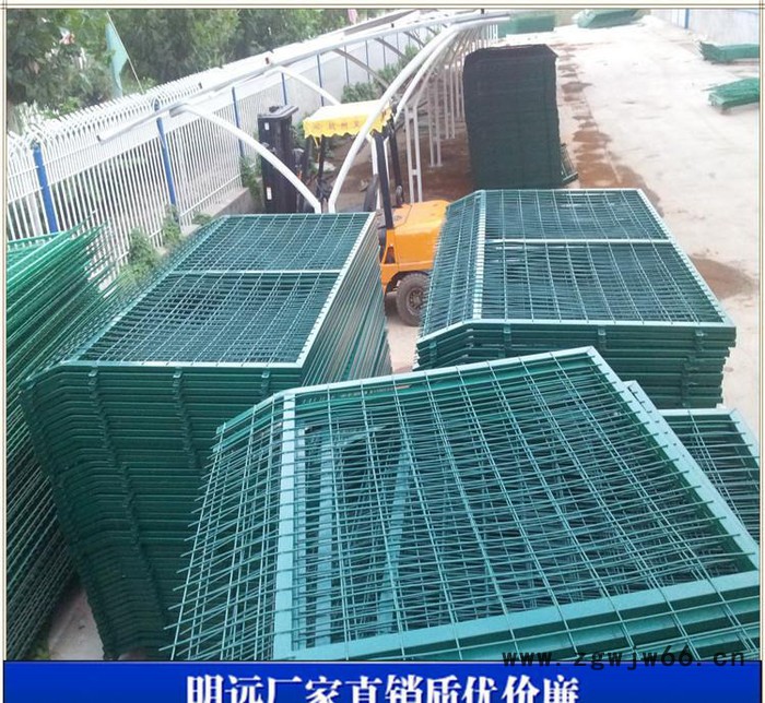 铁路护栏网 铁路钢丝焊接金属网片 3*5边框高铁金属防护栅栏图2