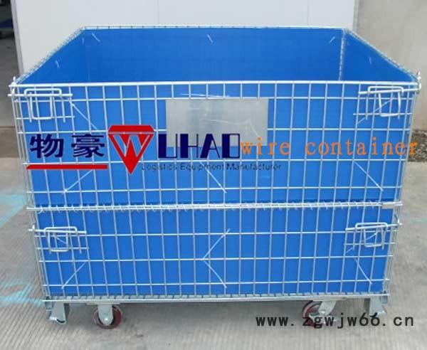绍兴货架笼批发，金属网格笼尺寸图2