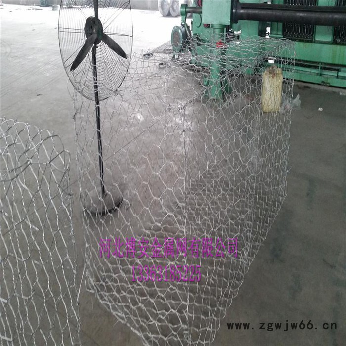 防汛专用合金钢丝网堤坝加固方形网箱抗洪专用石笼网铅丝石笼——河北博安金属网栏图3