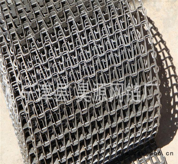 山东宁津输送机网带  长城网带  链条式金属网带