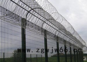 厂家专业生产监狱护栏网、监狱隔离栅、监狱防护网、小区护栏 安平德明金属网业有限公司图2