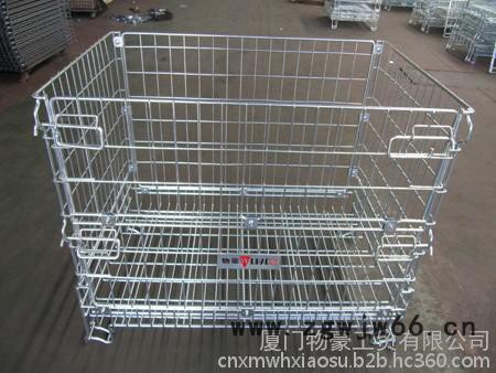 龙泉可移动货架笼，物豪金属网格笼图3
