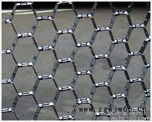 供应成林金属网龟甲网低碳耐高温龟甲网立体六边网