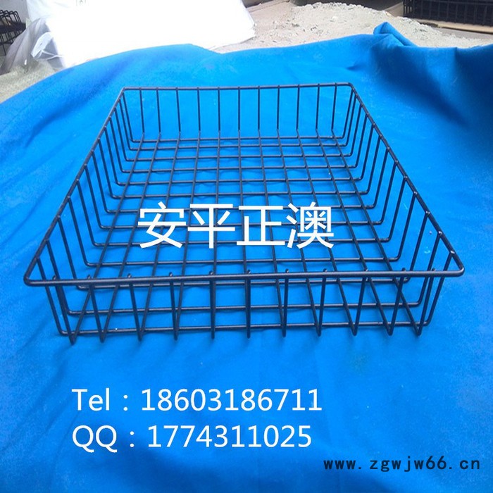 金属网筐 置物网筐 带提手不锈钢置物筐图3