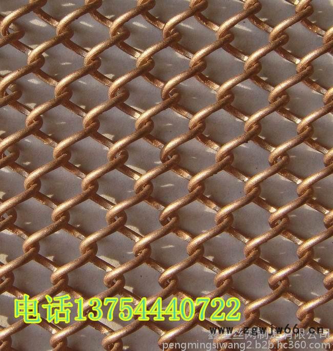 金属网帘 装饰网室内 垂帘 酒店 商场 店铺装饰 吊帘金属铝丝 不锈钢网图5