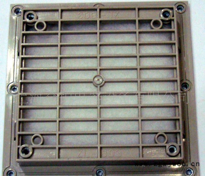 机柜通风过滤网组，风机，风扇，金属网罩，塑料单片，三合一图2