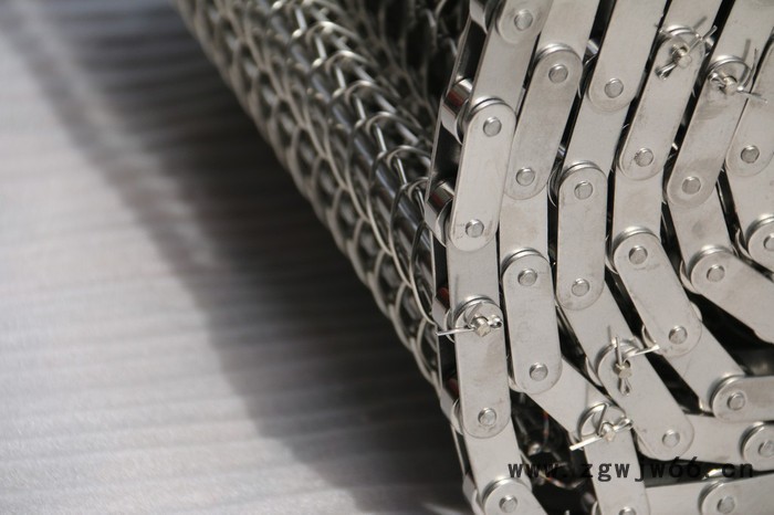 森喆zy-1 输送网带 金属网带 金属片网带** 输送带厂家 输送带价格图3