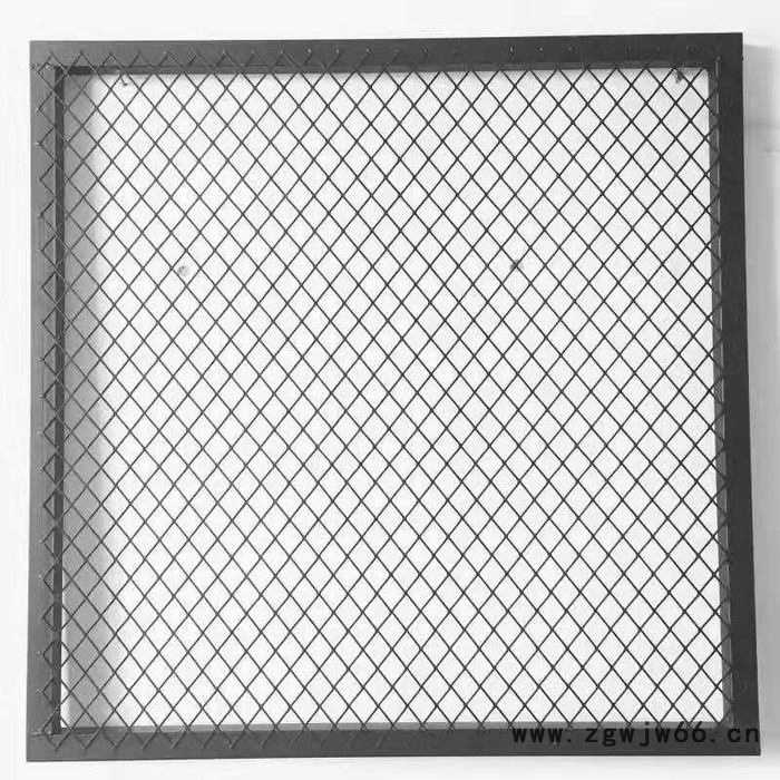 厂家定制不锈钢焊接网片方形圆形网格架304防护网201钢筋网子耐高温金属网方管边框粗丝清洗篮过滤筐镀锌设备护栏展示烤漆架图4