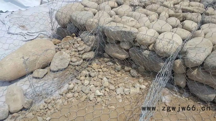 河北亿申各个河道石笼网箱、卷、笼另有格宾网垫可定做 其他金属网 镀锌六角网图7