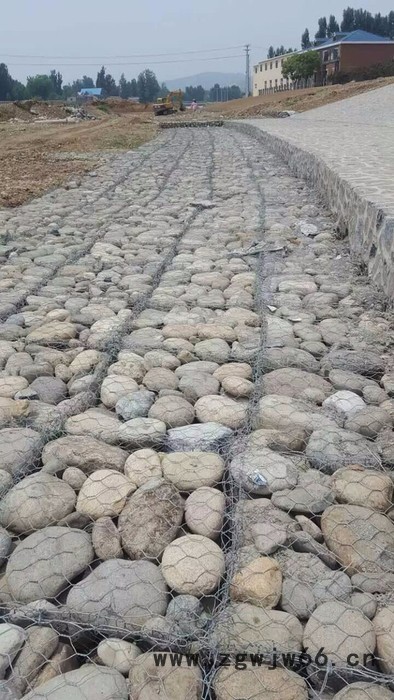 河北亿申各个河道石笼网箱、卷、笼另有格宾网垫可定做 其他金属网 镀锌六角网图5