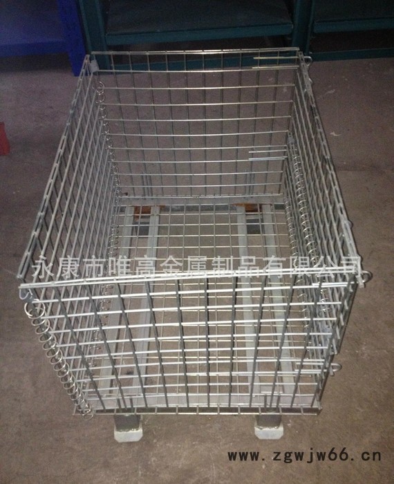 【金属网箱定做】浙江品牌 仓储铁框 周转笼 铁笼可非标定制