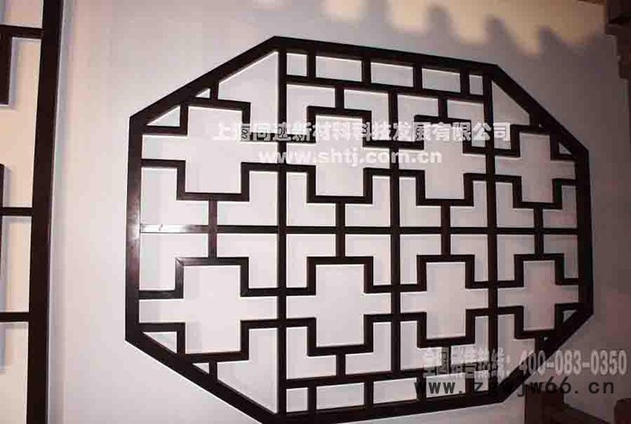 供应仿古金属网格|中式窗格|窗格屏风图2