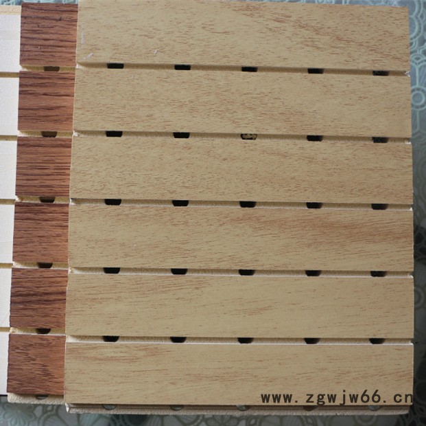 豪成创展供应木塑吸音板 阻燃木塑吸音板 隔音板墙面装饰吸音隔音材料图2