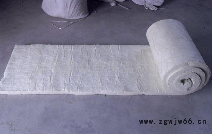 浙江宁波硅酸铝针刺毯 硅酸铝纤维甩丝毯 硅酸铝保温材料图3