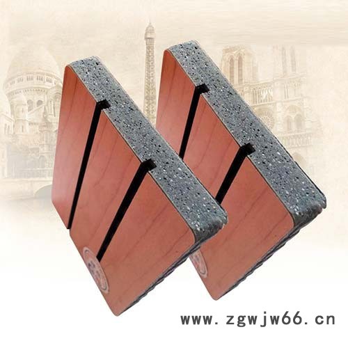 冠艺 穿孔木质吸音板 陶铝吸音板厂家防潮防水墙面隔音材料高硬度装饰板图2