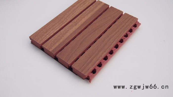 体育馆墙面装饰吸音隔音材料广东生产厂家 槽木吸音板图5