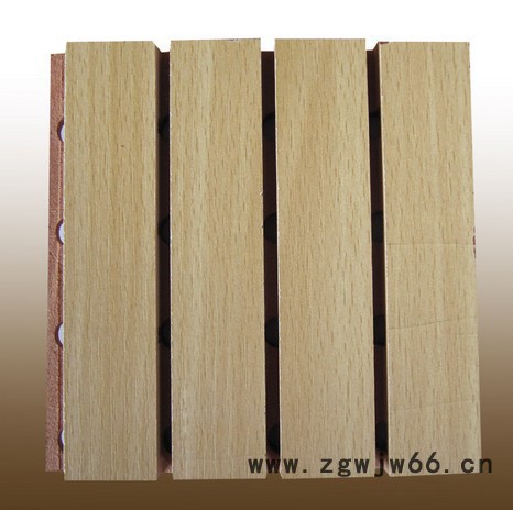 体育馆墙面装饰吸音隔音材料广东生产厂家 槽木吸音板图2