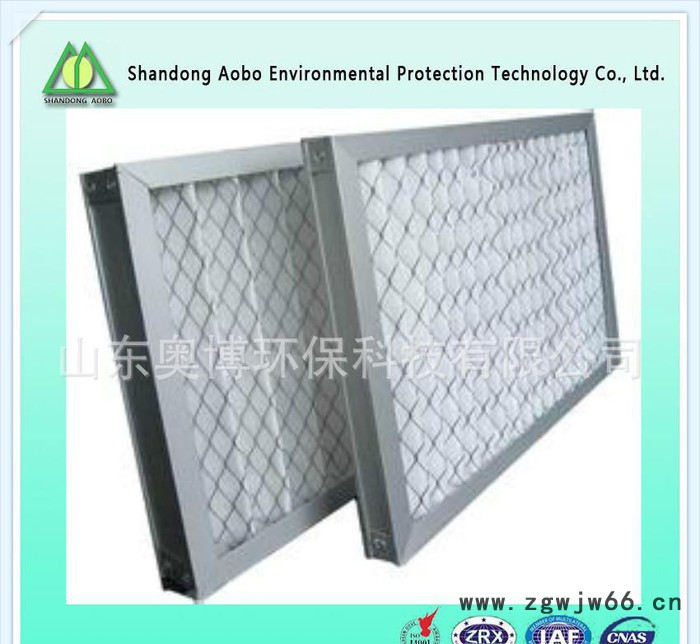 奥博环保   金属网初效空气过滤器、 初中高效空气过滤器图2