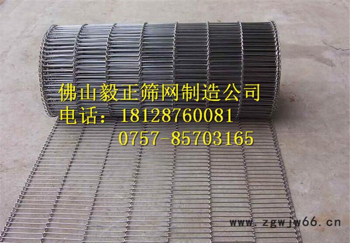 广东佛山金属网带 不锈钢网带 输送网带 传送输运网带图3