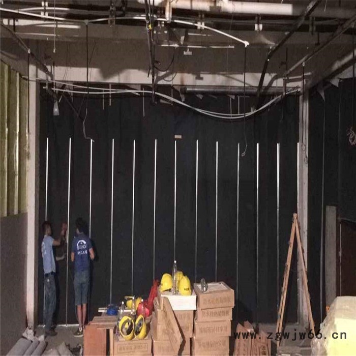 会议吊顶隔音材料防火阻燃环保隔音毡防火无味隔声毡图8