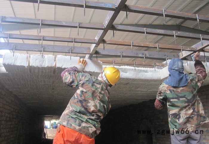 河北安徽广西隧道窑窑顶保温材料耐火棉隧道窑吊顶棉耐火棉图2
