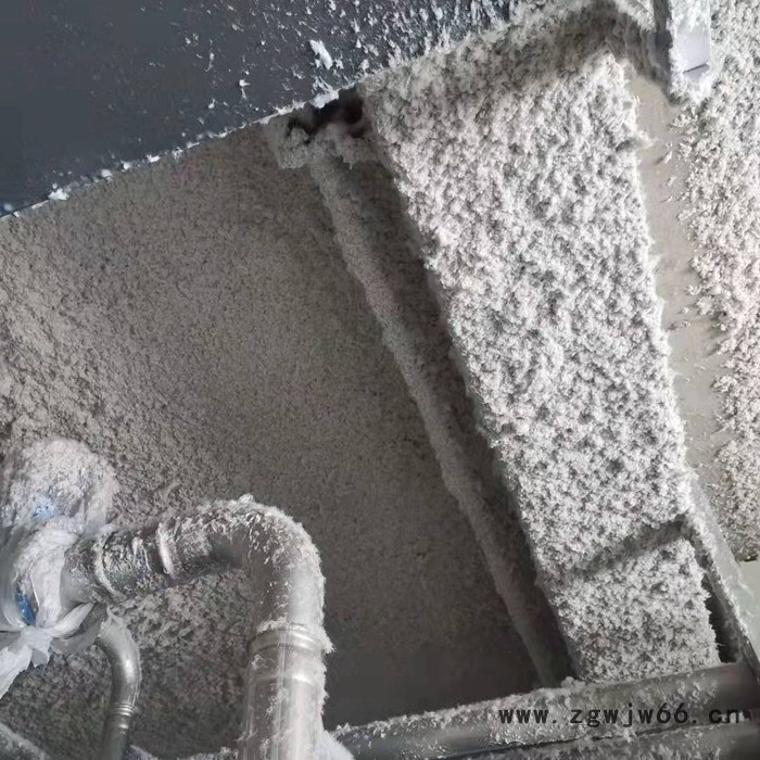 外墙喷涂吸声降噪隔音材料 保温隔热无机纤维喷涂 无机纤维保温 欧洛风建材图4