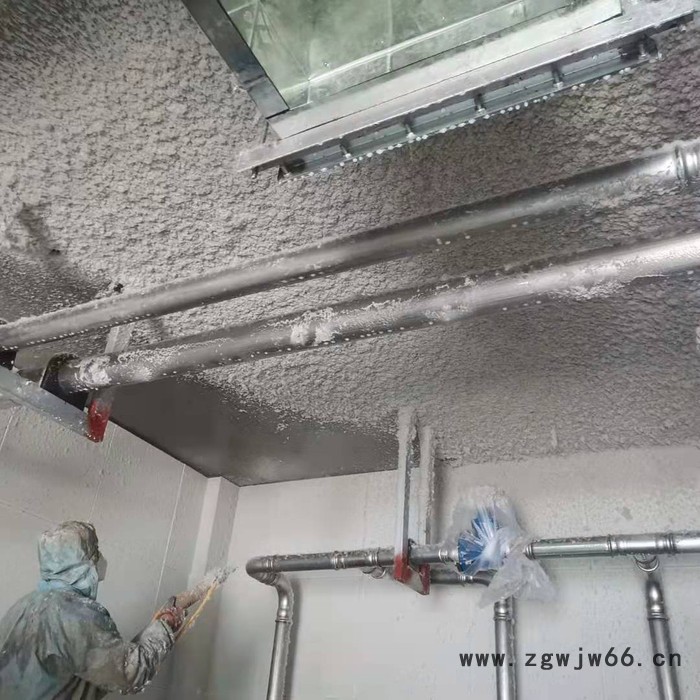 外墙喷涂吸声降噪隔音材料 保温隔热无机纤维喷涂 无机纤维保温 欧洛风建材图6