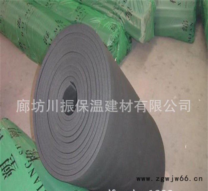 隔音材料 隔音棉 管道隔音材料 黑色橡塑棉板 保温隔热板图2