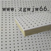 鑫漫 硅酸钙穿孔吸音板 穿孔复合吸音板 玻纤吸音板 吸音隔音材料厂家图4