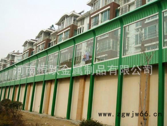 河南许昌专业 隔音材料 镀锌铝板隔音板 小区声屏障隔音板图3