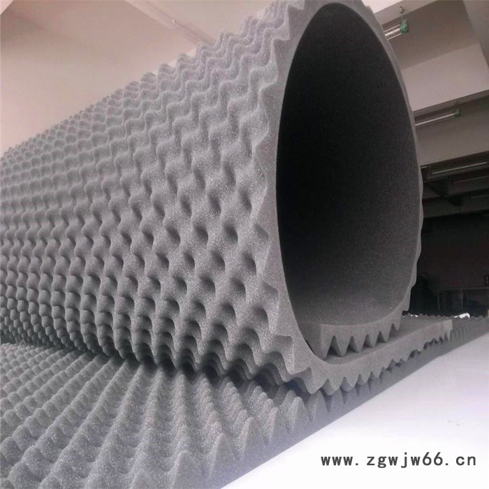 橡塑鸡蛋棉 隔音材料 防水防火防潮吸音橡塑波峰棉 批发图3