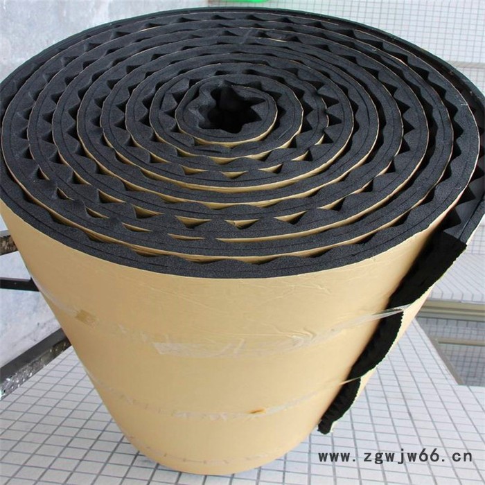 橡塑鸡蛋棉 隔音材料 防水防火防潮吸音橡塑波峰棉 批发图7