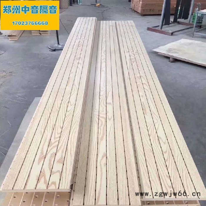 河南木质吸音板厂 中音留置室B1级孔木吸音板 郑州隔音材料 剧院吸声板图6