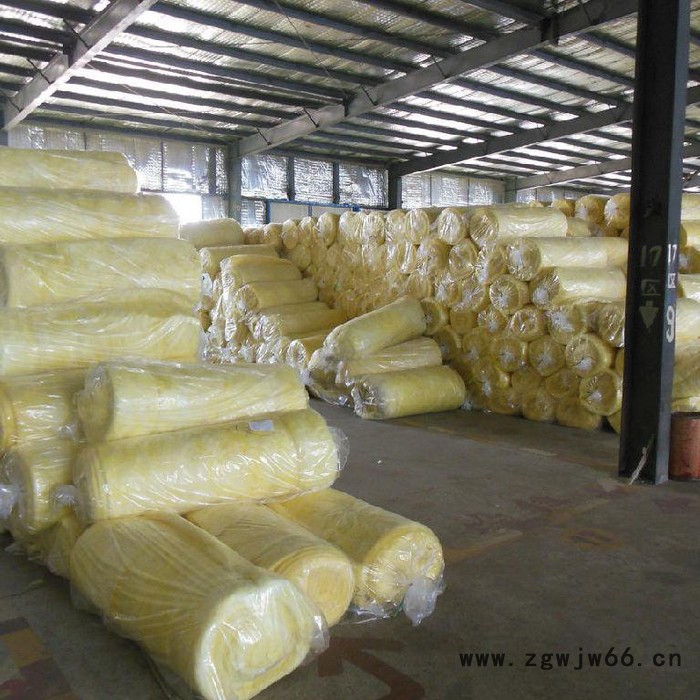 河北【宏利】离心玻璃棉卷毡，隔热卷毡彩钢大棚屋顶，室内隔音材料， 离心玻璃棉毡图2