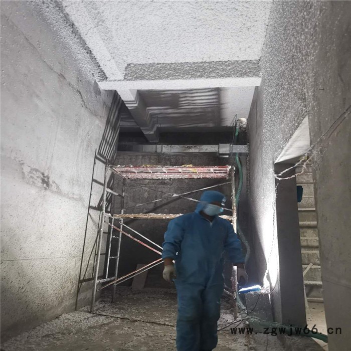 加工无机喷涂隔音纤维 墙面保温隔音材料施工 隔音降噪喷涂材料图5