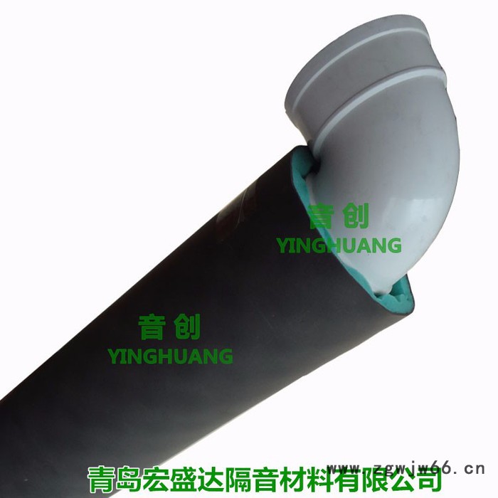 音创20mm下水管道隔音棉通风管道隔音材料排水管隔音消音棉图3