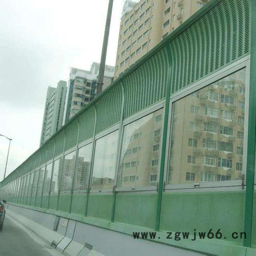 巨强 厂家供应 隔音材料 公路声屏障 冷却塔吸音板 金属隔音板图4