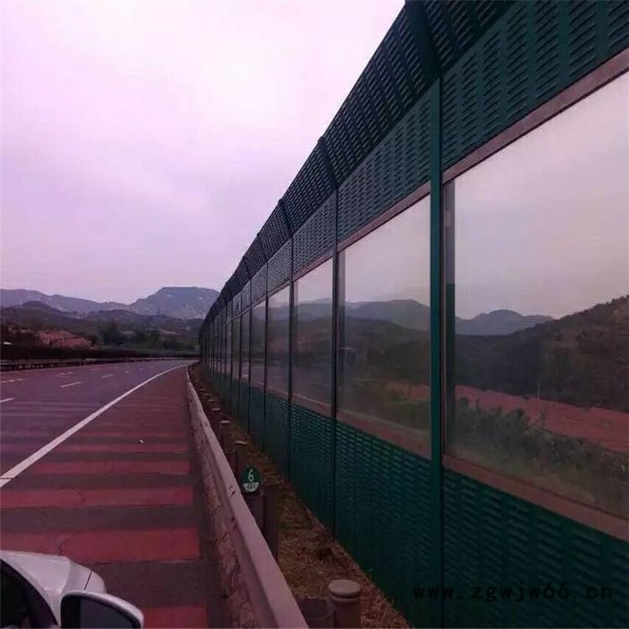 巨强 厂家供应 隔音材料 公路声屏障 冷却塔吸音板 金属隔音板图5