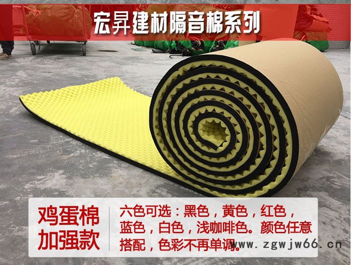 隔音棉KTV墙体隔音材料吸音棉吸音材料录音棚鸡蛋棉鼓房吸音环保型隔音/吸声材料图2