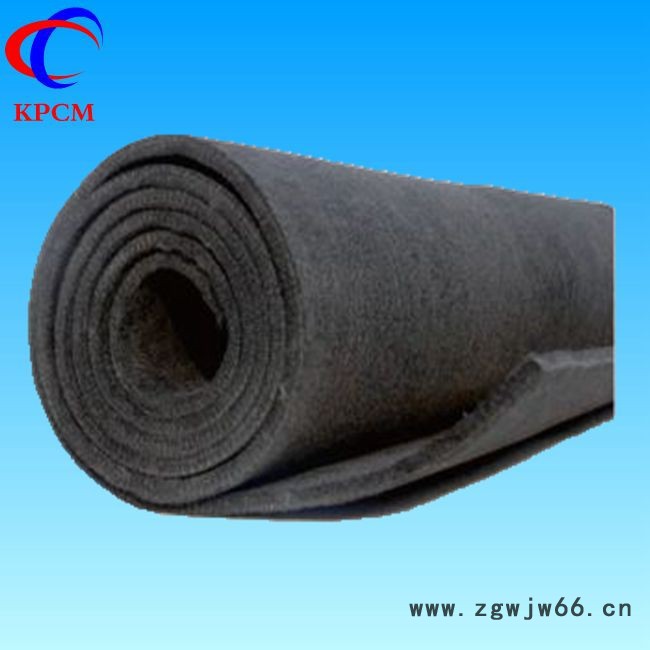 东莞凯鹏**炭炭复合保温材料 航天航空高温炉专用保温材料 粘胶基石墨软毡 炭毡图2