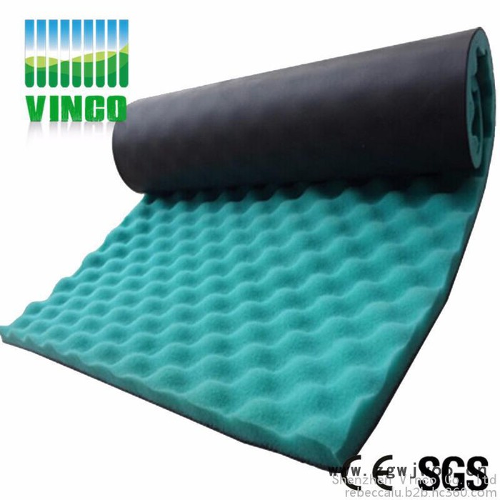 唯珂V-2001其他管道系统防火 管道保温消音  管道隔音材料波峰棉+隔音毡 27mm 管道隔音材料图6