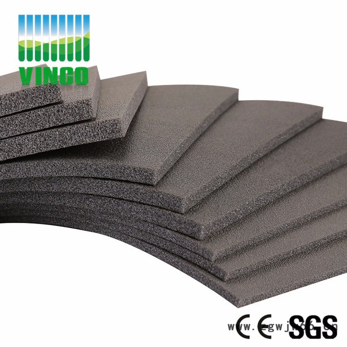 深圳唯珂5-11mm减震隔音垫  隔音材料更高的减震系数 黑色聚乙烯发泡减震垫 环保无味减震垫图6