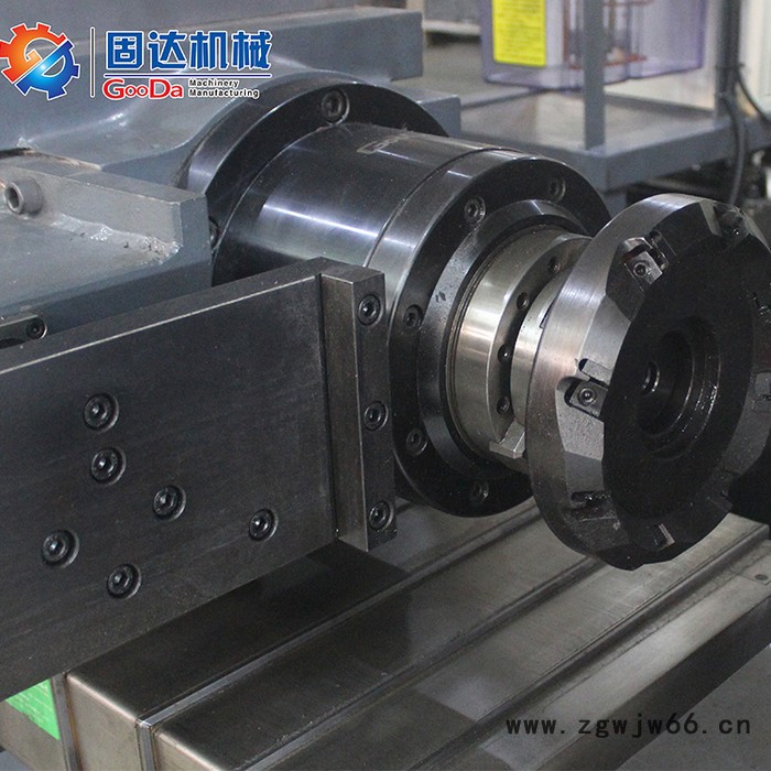 双头双侧铣床 金属切削固达数控卧式铣床模具钢 数控加工铣床350NC 双头铣床图7