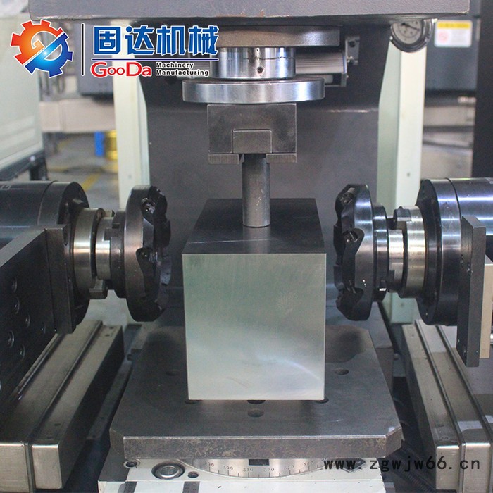 双头双侧铣床 金属切削固达数控卧式铣床模具钢 数控加工铣床350NC 双头铣床图6